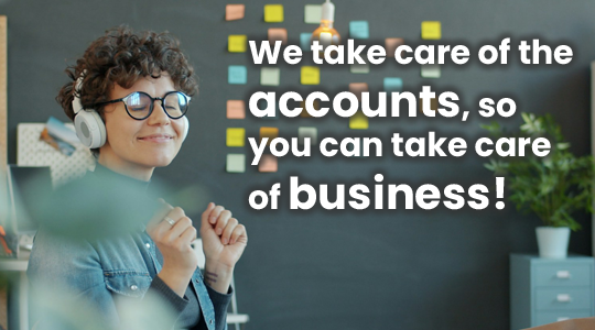 Check Balance - We take care of the accounts, so you can take care of business!